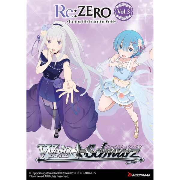 Weiss Schwarz: Re:ZERO - Starting Life in Another World Vol.3 Booster Box - 1