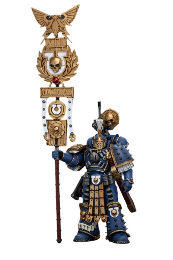 JOYTOY - Warhammer The Horus Heresy Action Figure: Ultramarines - Remus Ventanus - 1