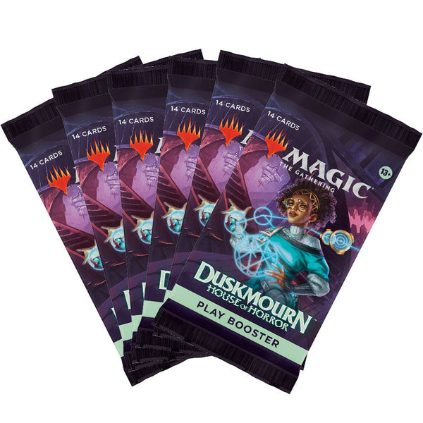 Magic The Gathering: Duskmourn House of Horrors Play 6 x Booster Packs - 1