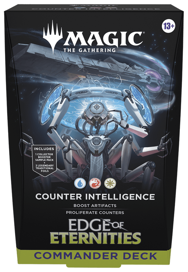 Magic The Gathering: Edge of Eternities - Counter Intelligence Commander Deck - 1