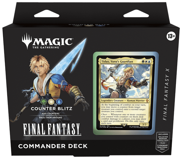 Magic The Gathering: Final Fantasy - Counter Blitz Commander Deck - 1