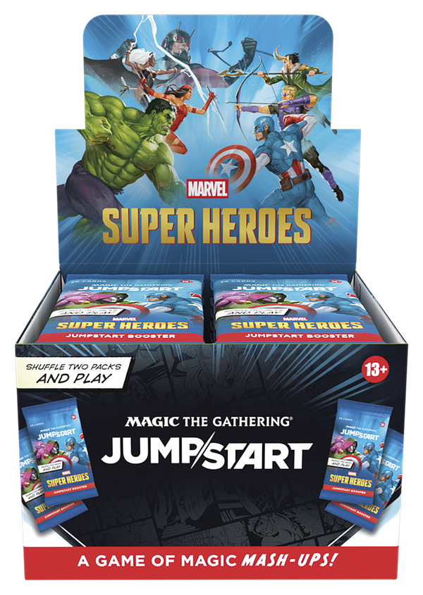 Magic: The Gathering - Marvel Super Heroes Jumpstart Booster Box - 1