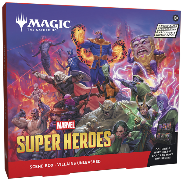 Magic The Gathering: Marvel Super Heroes Scene Box - Villains Unleashed - 1
