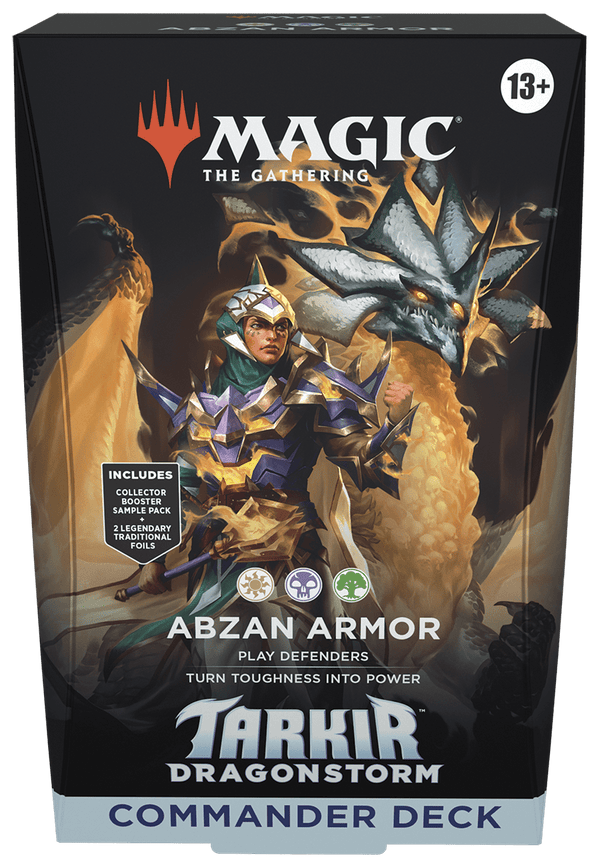 Magic The Gathering: Tarkir: Dragonstorm - Abzan Armor Commander Deck - 1