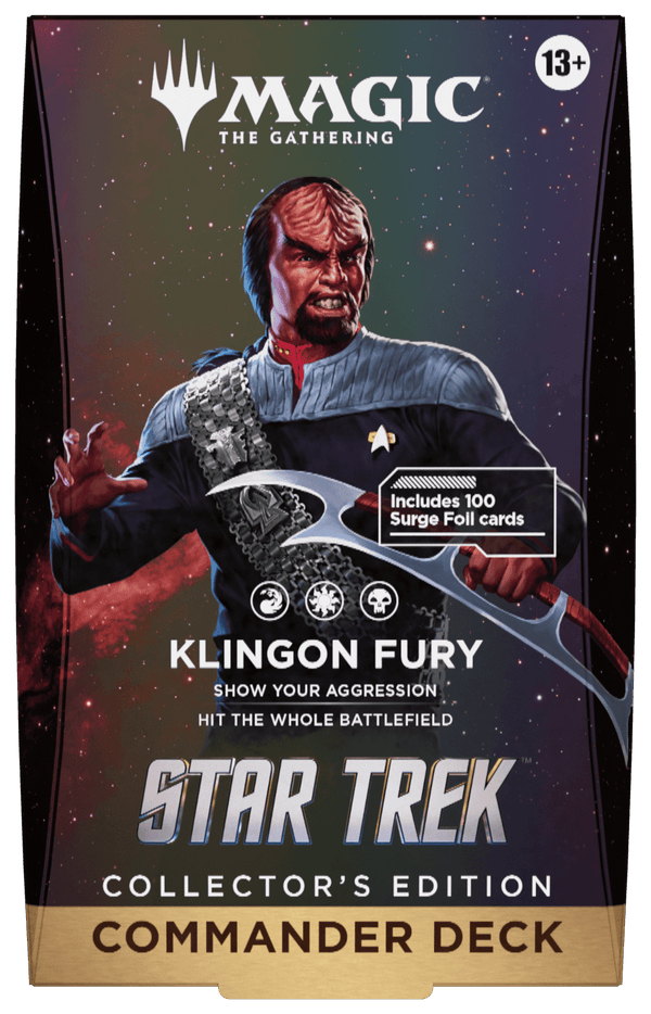 Magic: The Gathering - Universes Beyond: Star Trek Collector Commander Deck - Klingon Fury - 1