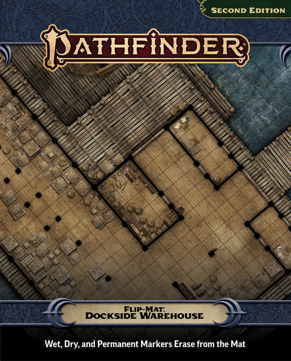 Pathfinder: Dockside Warehouse Flip-Mat - 1