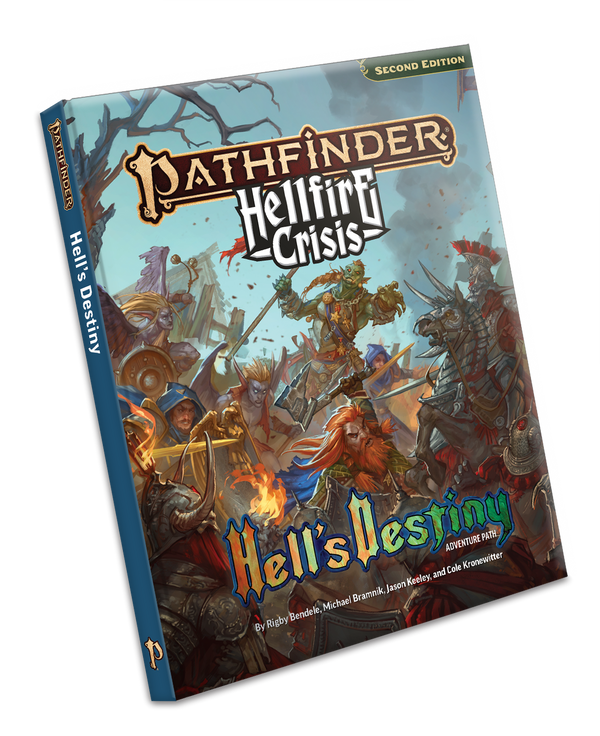 Pathfinder: Hellfire Crisis - Hell's Destiny Adventure Path (Hardback) - 1