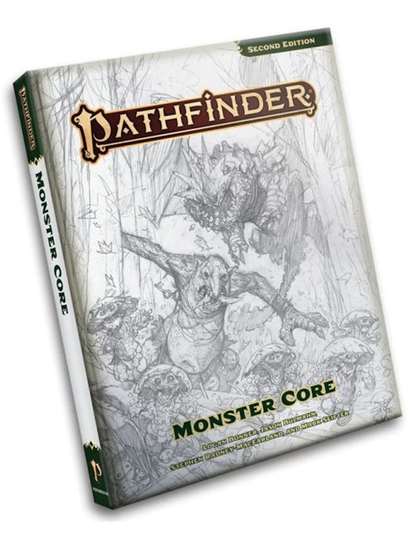 Pathfinder RPG 2nd Edition: Monster Core Sketch Cover Edition - 1