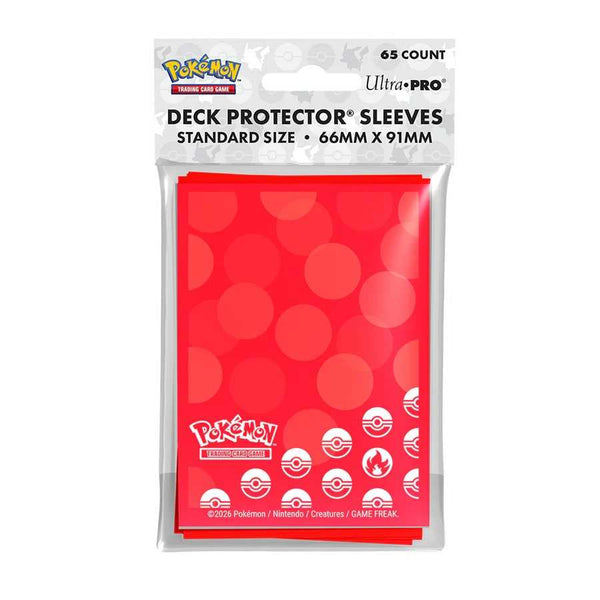 Pokémon Energy Deck Protector Sleeves - Fire Type (65ct) - 1