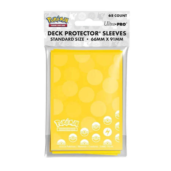 Pokémon Energy Deck Protector Sleeves - Lightning Type (65ct) - 1