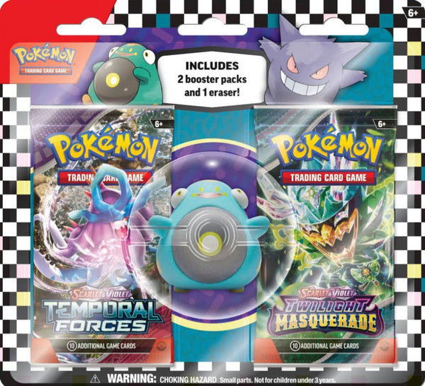 Pokemon TCG: Back to School Belibolt Eraser Blister - 1