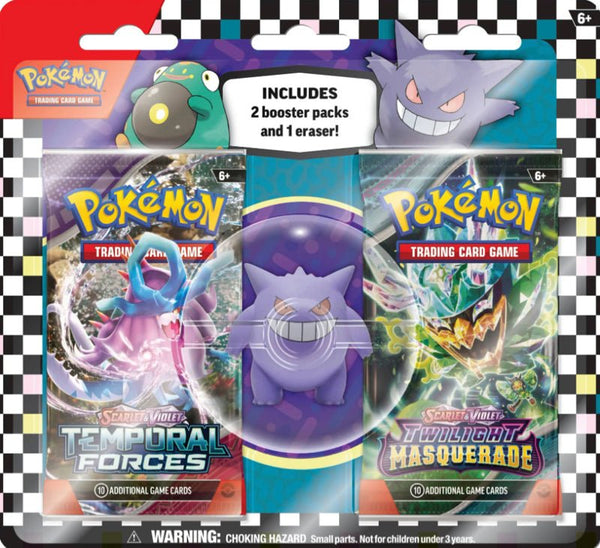 Pokemon TCG: Back to School Gengar Eraser Blister - 1