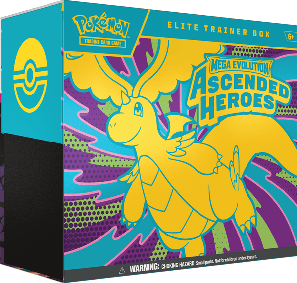 Pokemon TCG: Mega Evolution 3 Ascended Heroes - Elite Trainer Box - 1