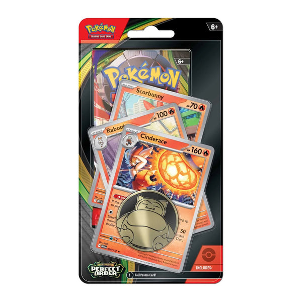 Pokemon TCG: Mega Evolution - Perfect Order Cinderace Premium Checklane - 1