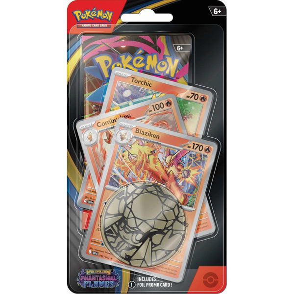 Pokemon TCG: Mega Evolution 2 - Phantasmal Flames Blaziken Premium Checklane - 1