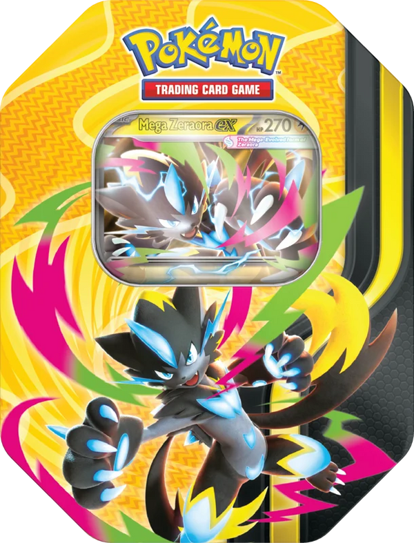 Pokemon TCG: Mega Forces Tin - Mega Zeraora ex - 1