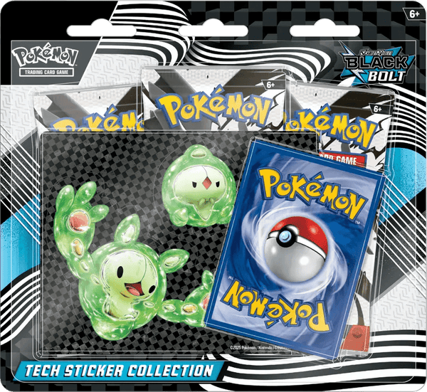 Pokemon TCG: Scarlet & Violet 10.5 - Black Bolt Tech Sticker Collection - Reuniclus - 1