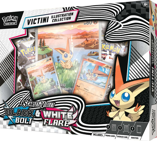 Pokemon TCG: Scarlet & Violet 10.5 - Black Bolt & White Flare - Victini Illustration Collection - 1