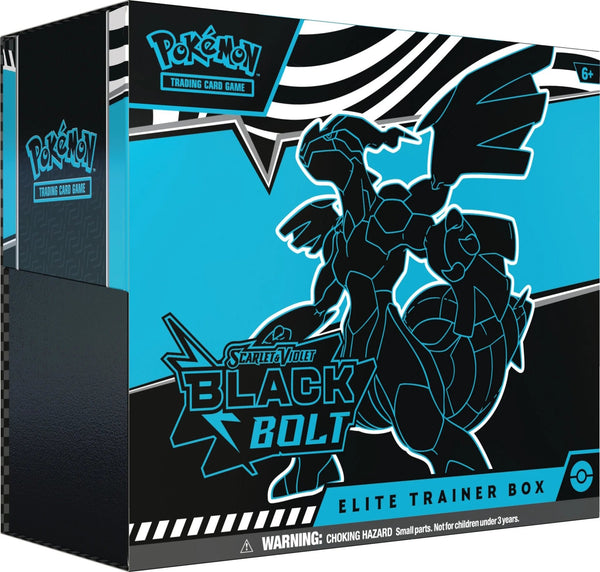 Pokemon TCG: Scarlet & Violet 10.5 Black Bolt - Zekrom Elite Trainer Box - 1