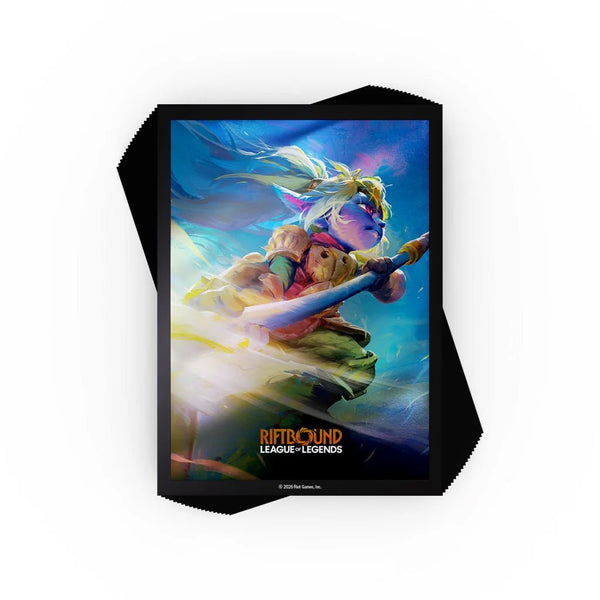 Riftbound: League of Legends - Unleashed Art Sleeves - Poppy, Keeper of the Hammer - 1