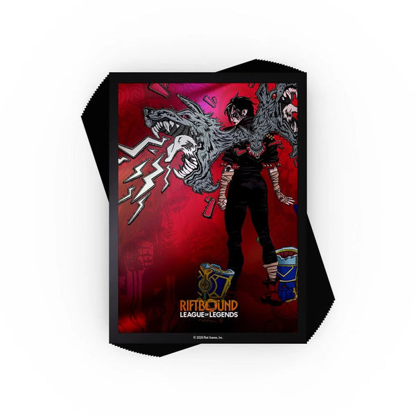 Riftbound: League of Legends - Unleashed Art Sleeves - Vi, Piltover Enforcer - 1