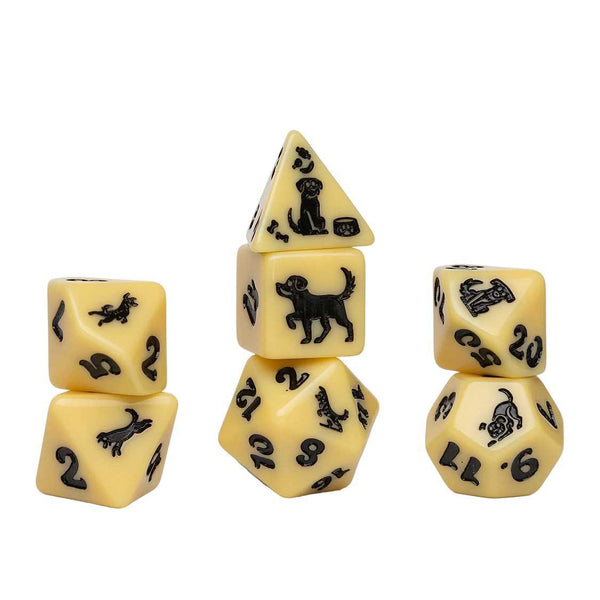 Sirius Dice: Animal Dice Set - Golden Pup - 1