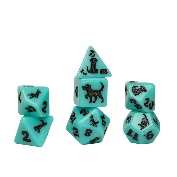 Sirius Dice: Animal Dice Set - Seafoam Shepherd - 1