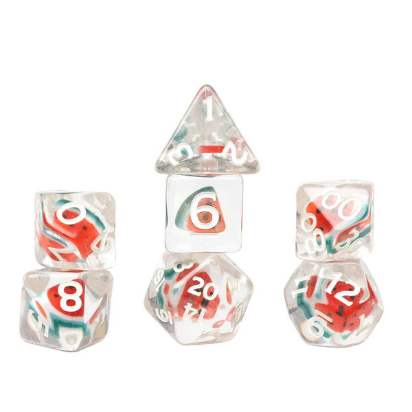 Sirius Dice: Fruit Slice Dice Set - Watermelon - 1