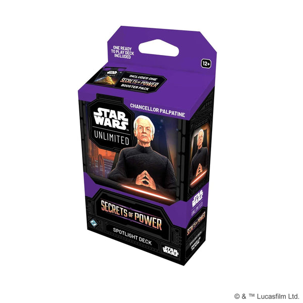 Star Wars: Unlimited - Secrets of Power Spotlight Deck - Chancellor Palpatine - 1