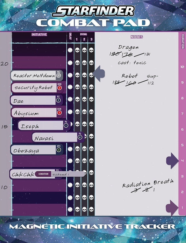 Starfinder RPG: Combat Pad (S2) - 1