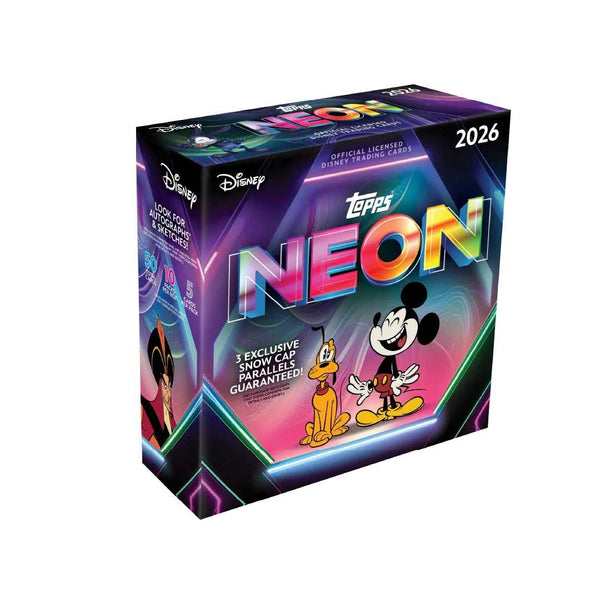 Topps Disney Neon 2026 Mega Box - 1