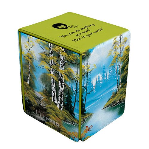 Bob Ross Lakeside Path - Alcove Flip Deck Box | Ultra Pro