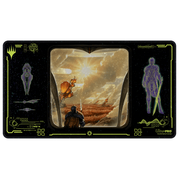 Ultra Pro - Magic: The Gathering - Edge of Eternities Holofoil Playmat - Adagia, Windswept Bastion - 1