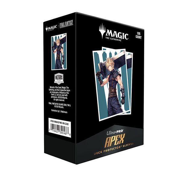 Ultra PRO - Magic: The Gathering - Final Fantasy: Cloud, Ex-Soldier 105ct Apex Deck Protector Sleeves - 1