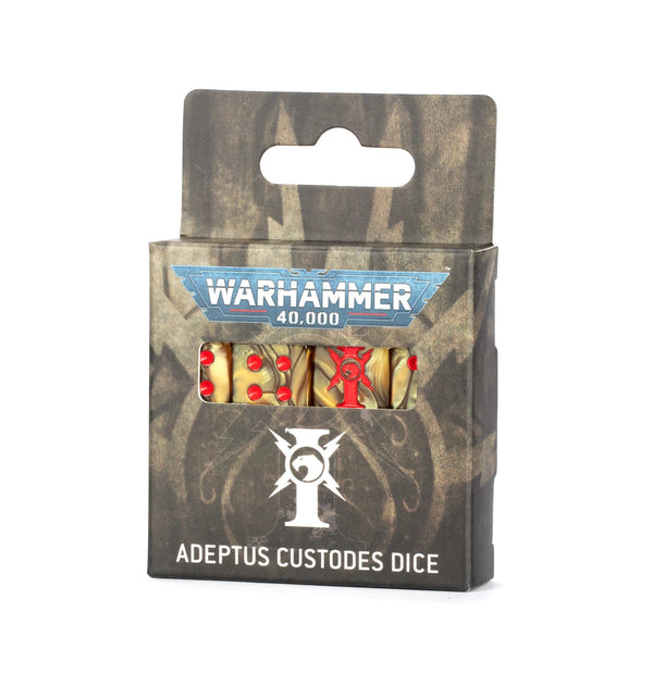 Warhammer 40K: Adeptus Custodes Dice Set - 1