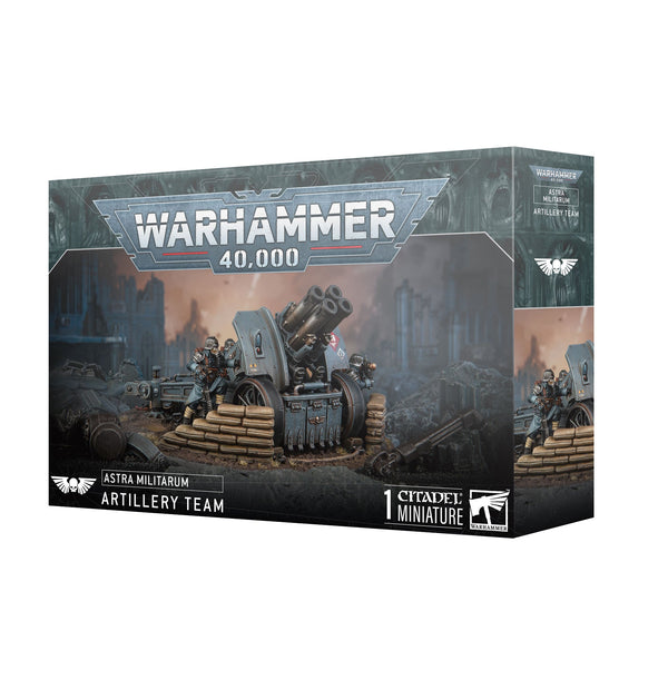 Warhammer 40K: Astra Militarum - Death Korps of Krieg Artillery Team - 1