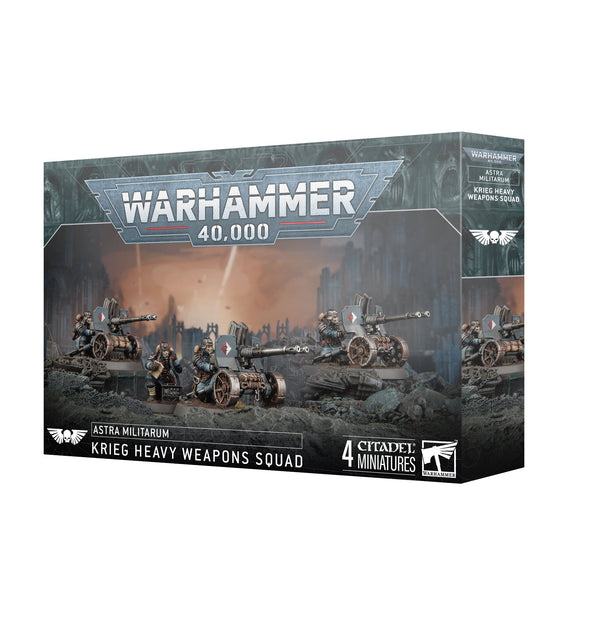 Warhammer 40K: Astra Militarum - Death Korps of Krieg Heavy Weapon Squad - 1