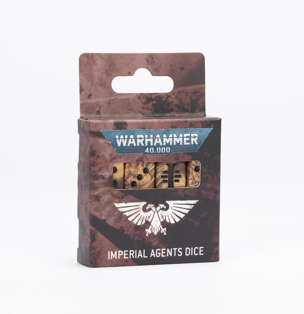 Warhammer 40K: Imperial Agents Dice Set - 1