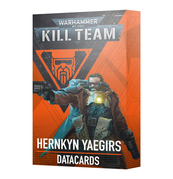 Warhammer 40K Kill Team: Hernkyn Yaegirs Datacards - 1