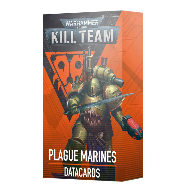 Warhammer 40K Kill Team: Plague Marines Datacards - 1