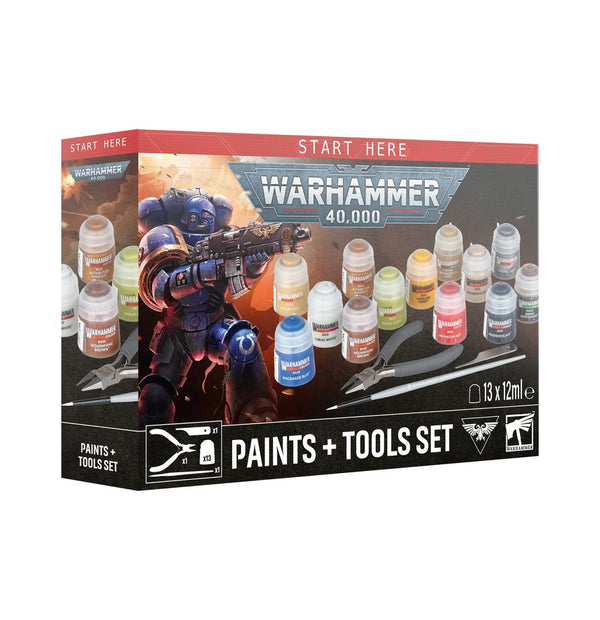 Warhammer 40K: Paints & Tools Set (2026) - 1