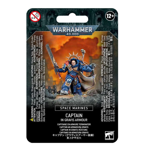 Warhammer 40K: Space Marines - Captain in Gravis Armour - 1