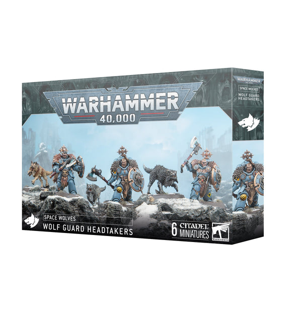 Warhammer 40K: Space Wolves - Wolf Guard Headtakers - 1