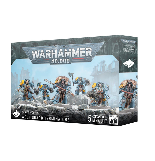 Warhammer 40K: Space Wolves - Wolf Guard Terminators - 1