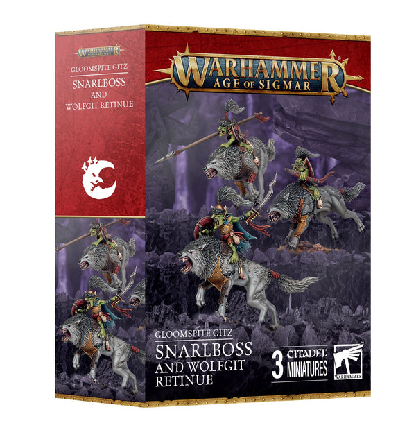 Warhammer Age of Sigmar: Gloomspite Gitz - Snarlboss & Wolfgit Retinue - 1