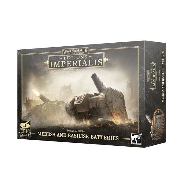 Warhammer Legions Imperialis: Solar Auxilia - Medusa and Basilisk Batteries - 1