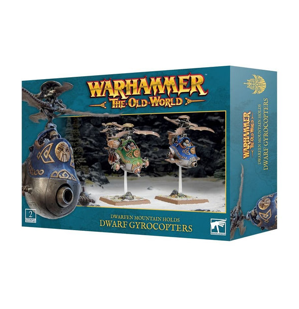 Warhammer The Old World: Dwarfen Mountain Holds - Gyrocopters & Gyrobombers - 1