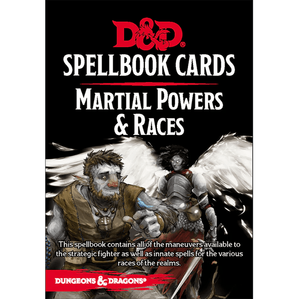 Dungeon & Dragons (D&D): Martial Powers & Races Spellbook Cards (Revised) - 1