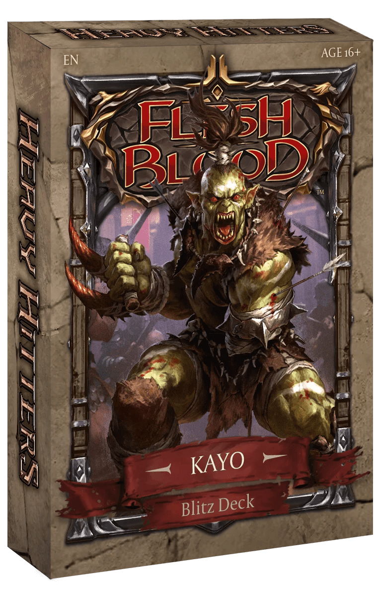 GCC Flesh And Blood - Blitz Deck - Oldhim. Mazzo Da 40 Carte, Pronto All'uso, In Inglese. Perfetto Per Iniziare Subito A Giocare. - 4