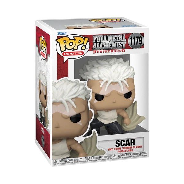 Funko POP: Full Metal Alchemist Brotherhood - Scar - 1